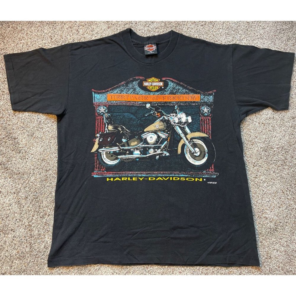 Vintage 90s Mens XL Harley Davidson Motorcycles Single Stitch T-Shirt USA